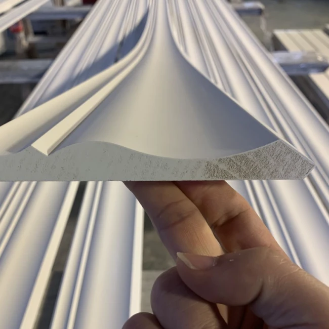 First Tier Quality Primed Wooden Crown Mouldings For Ceiling