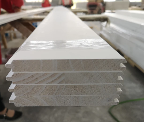 Pre-Primed FJ Pine Wood T&G Shiplap