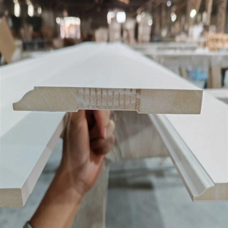 FJ מצופה Gesso לבן פיתוחי עץ לקישוט לוחות בסיס לרצפה