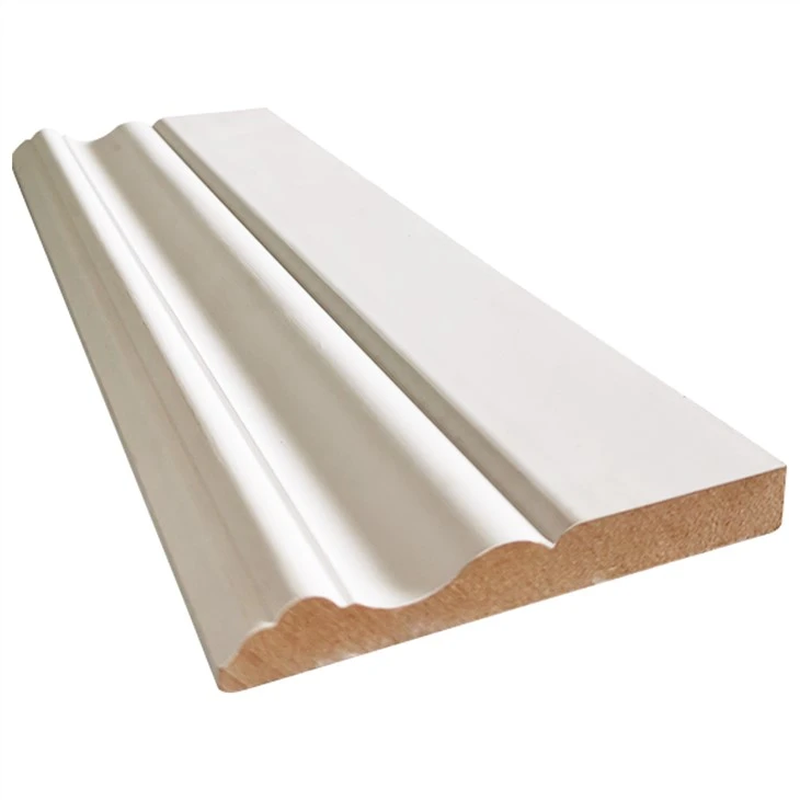 לוח בסיס עקיפת MDF לבן דקורטיבי
