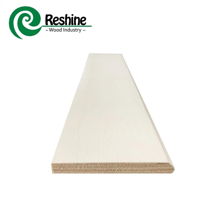 White Wood Baseboard Molding Skriting